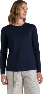 Immagine prodotto di Craghoppers Nosilife Akona Maglietta a maniche lunghe Blu 42 Donna Blu 42