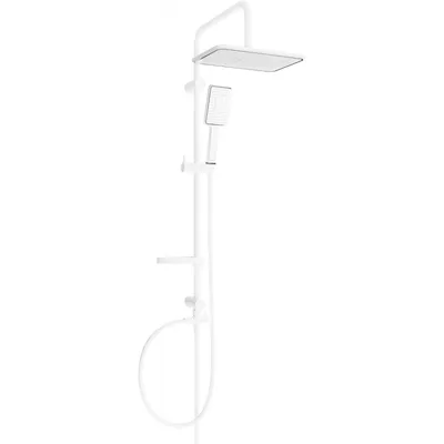 Produktbild von Mexen X54 Duschsäule, Weiß/Chrom - 798545491-21