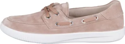 Produktbild von Legero Silence Damen Komfortschuhe aus Veloursleder Crepe (Beige), 2-000458-4150