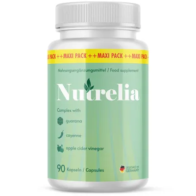 Produktbild von Nutrelia Kapseln | dein zuverlässiger Partner | für Männer & Frauen | 90 Kapseln Inhalt