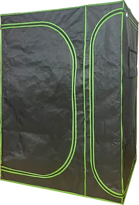 Obrázek produktu pro Grow Box Pěstební stan pro rostliny Skleník Zahrada Pěstování zeleniny Bylinky Skříňka Indoor 120 x 90 x 145 cm Květiny Malé Rajčata Hydro Green Kingpower