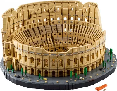 Produktbild von LEGO Creator Expert Kolosseum 10276 Modellbausatz, Architekturmodell für Erwachsene, Mehrfarbig, 9036 Teile, 27 cm Höhe, 52 cm Breite, 59 cm Tiefe