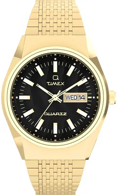 Produktbild von Timex TW2W62500 Q TIMEX FALCON EYE schwarz gold Edelstahl Herren Uhr NEU