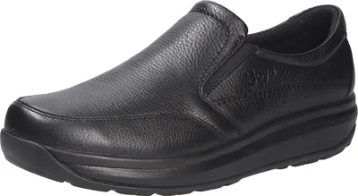 Produktbild von Joya Traveler II Black II Slipper, Full Grain Leather/ Textile, Senso-Sohle, Kategorie Emotion 189cas 48 1/3