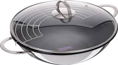 Produktbild von GRÄWE Wok-Set 32 cm mit Beschichtung, Serie Pro-Line