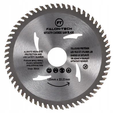 Produktbild von Falon-Tech Sägeblatt für Holz - 125mm, 60 Zähne