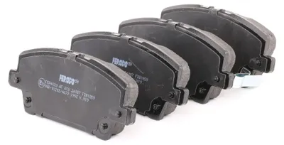 Produktbild von FERODO Bremsbeläge Satz Vorne für HONDA CIVIC VIII Hatchback (FN, FK) FDB1859
