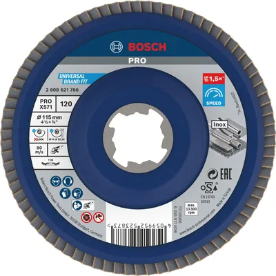 Image de Bosch PRO X571 X-Lock FSS, 115 mm,G120,ge