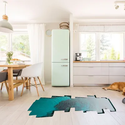 3D-Dekorfolie mit Bullaugenmotiv, Modell 034-050 – Decords, Produktansicht 1