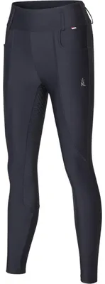 Zdjęcie produktu dla Kingsland Legginsy jeździeckie damskie Full-Grip KLKristin FS25 Bryczesy czarny 38