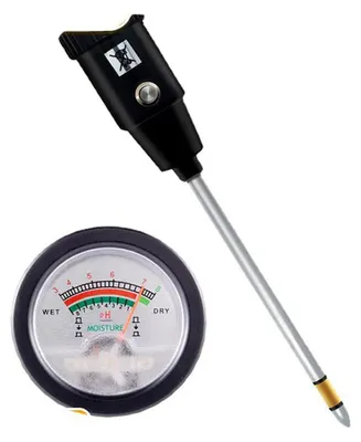 Obrázek produktu pro Vysoce přesný měřič vlhkosti půdy a pH, přenosný detektor pro zahradu, zemědělství a výsadbu, ruční testovací přístroj