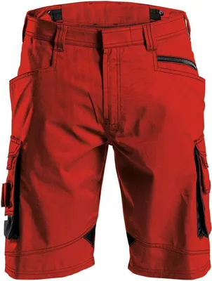 Immagine prodotto di DASSY® Pantaloncini da lavoro Cosmic rosso/nero 64