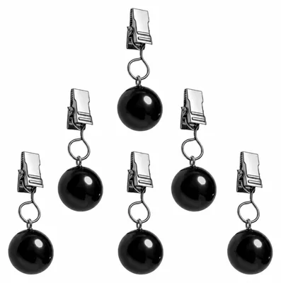 Productafbeelding van Set van 6 Tafelkleedgewichten met Clips