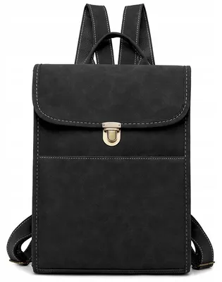 Produktbild von Likado L515 Damenrucksack Schwarz Zamschleder Geräumig A4