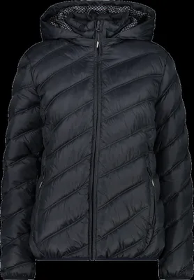 Produktbild von Cmp Woman Jacket Snaps Hood U423 Antracite 40