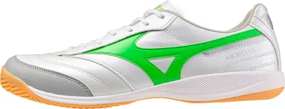 Produktbild von MIZUNOMORELIA SALA PRO IN, White/Neon Green/Galaxy Silver, 39.0