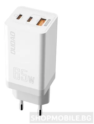 Produktbild von Netzteil Dudao A7xsEU, GaN 65W, 2x USB-C + USB