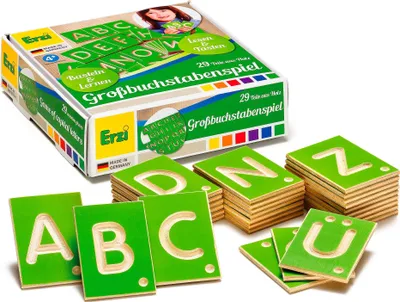 Produktbild von Erzi Lernspiel, Großbuchstaben
