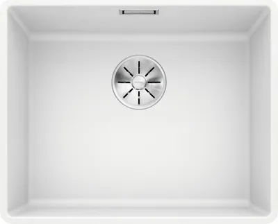 Produktbild von Spüle Blanco SUBLINE 500-F 527 x 427 mm weiß 523535