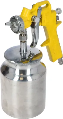 Produktbild von HVLP Lackierpistole Farbpistole | 1,5 mm Düse | Druckluft Sprühpistole | 1000 ml