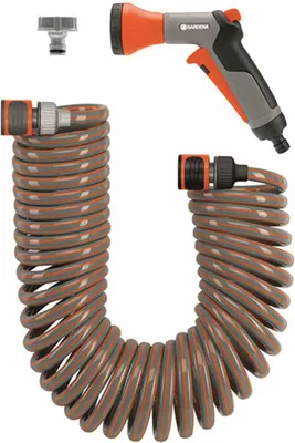 Image de Gardena - Set de tuyaux spiralés - 10 m - 9 mm de diamètre