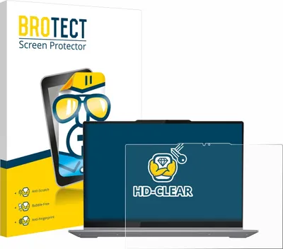 Produktbild von Für Lenovo ThinkBook 14 2-in-1 Gen 4 Schutzfolie BROTECT Displayschutz Display Schutz Folie Klar Transparent