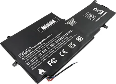 Productafbeelding van Avizar, vervangingsaccu Li-Polymer 4900mAh 11,4V voor HP Spectre Pro X360 laptop, zwart