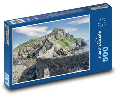 Obrázok produktu pre Puzzle 500 Pobrežná cesta v Baskicku - martinpuzzle