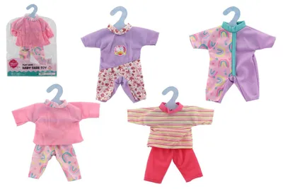 Immagine prodotto di Abiti/vestitini per bambole – assortimento in un sacchetto da 22x31 cm