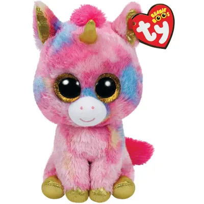 Produktbild von ty 36158 Beanie Boos plyšová figúrka - jednorožec Fantasia, 15 cm