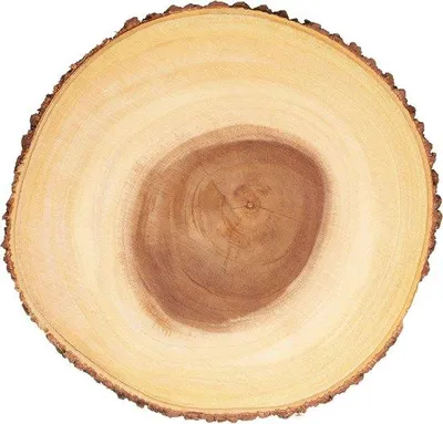 Produktbild von Holz Käsebrett, Servierplatte für Kuchen, Desserts, Snacks und Buffets, Durchmesser 34 cm, braun