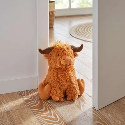 Produktbild von Türstopper von Moritz, gefüllt mit schwerem Sand, 100 % Polyester. Maße: Höhe 23 cm, Gewicht ca. 1 kg.