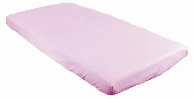 Produktbild von BabyLux Spannbettlaken für Babybett 100% Baumwolle Rosa