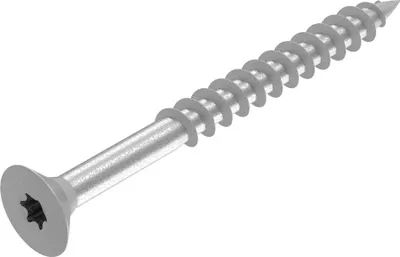 Immagine prodotto di Viti per legno truciolare SECCARO 4 x 40 mm, acciaio inox V2A VA A2, viti per legno con filettatura parziale, TX / esagono incassato, 200 pz