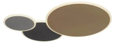 Produktbild von Paul Neuhaus Q - Design Smarte Deckenleuchte I Deckenlampe I Lampe I Leuchte aus Messing, Stahl I Silber I nickel matt und Grau inkl. LED - StanI 3-flammig Dimmer I Dimmbar I Wohnzimmer I Schlafzimmer