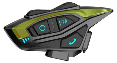 Obrázek produktu pro Přilba pro motocykly s Bluetooth interkomem, plně duplexní komunikace, dosah 2000 metrů, možnost sdílení hudby