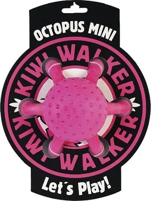 Obrázek produktu pro Hračka pro psy Kiwi Walker chobotnice z TPR pěny 20 cm růžová