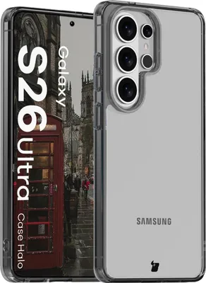 Produktbild von Handyhülle für Galaxy S26 Ultra, Bizon Case Halo, Getönt-Schwarz