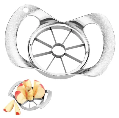 Appelsnijder aus Edelstahl, 8-teilig, für Äpfel und Obst