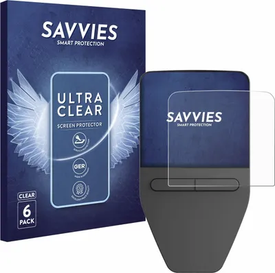 Produktbild von 6x Für Trezor Safe 3 Schutzfolie Savvies Displayschutz Display Schutz Folie Klar Transparent