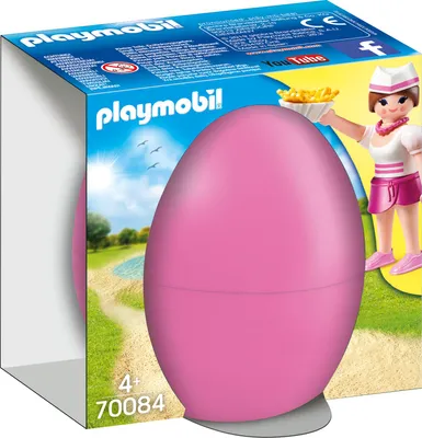Produktbild von PLAYMOBIL Kellnerin mit Diner-Theke, 70084