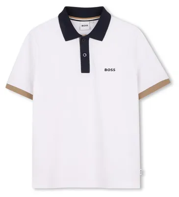 Produktbild von BOSS Poloshirt für Jungen, Weiß, 5 Jahre