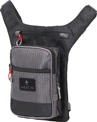 Produktbild von Westin W4 Leg Bag 1 Box Medium Titanium Black - Angeltasche