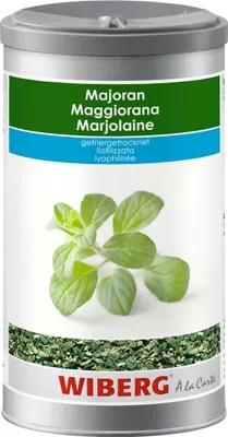 Image de Wiberg Marjolaine lyophilisée, herbe culinaire de qualité, boîte 60g