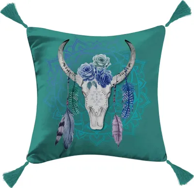 Image de Coussin Toreo turquoise
