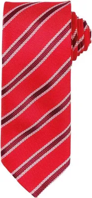 Image de Premier - Cravate pour homme PC5859 (taille unique) (Rouge/Bourgogne)