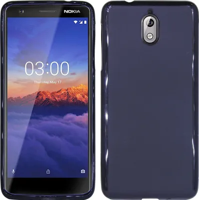 Obrázok produktu pre Silikónový ochranný kryt na mobilný telefón Nokia 3.1 2018 Black