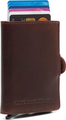 Productafbeelding van The Chesterfield Brand kaarthoes Lagos Cardholder Brown bruine