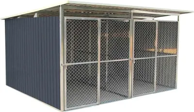 Obrázek produktu pro G21 Kotec pro psa G21 KEN 886 - 322 x 275 cm, dvoumístný, šedý G21-63900594