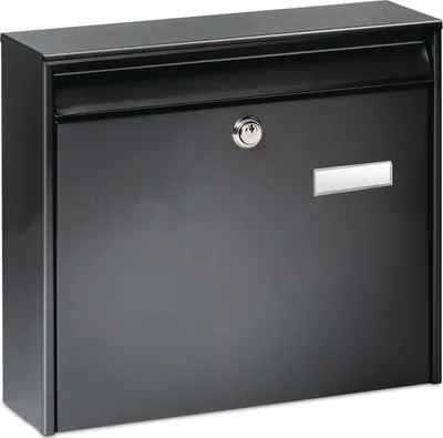 Produktbild von BURG-WÄCHTER Briefkasten POTSDAM 877 ANTohne Zeitungsfach mit Namensschild, Verzinkter Stahl, Einwurf-Format DIN C4